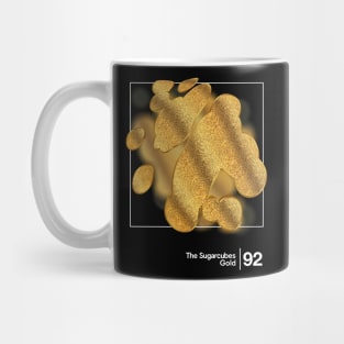 The Sugarcubes - Gold / Minimal Style Artwork Design Mug